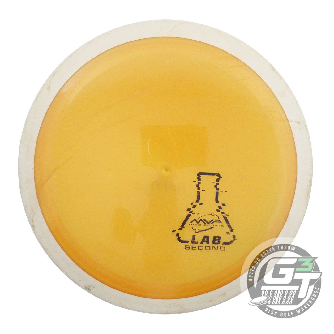 USED Axiom Discs X-OUT Plasma Mayhem 174g Yellow White Rim Distance Driver Disc