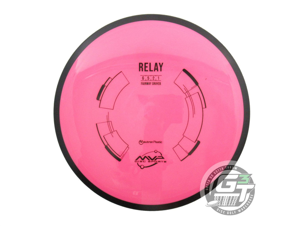 USED MVP Disc Sports Neutron Relay 157g Pink Fairway Driver Golf Disc