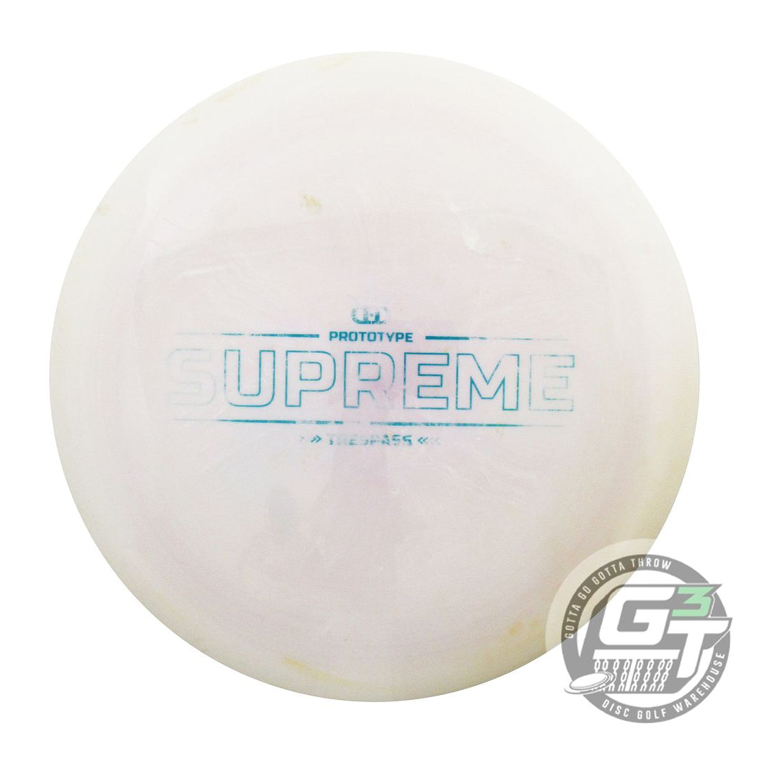 USED Dynamic Discs PROTOTYPE Supreme Trespass 171g White Distance Driver Disc