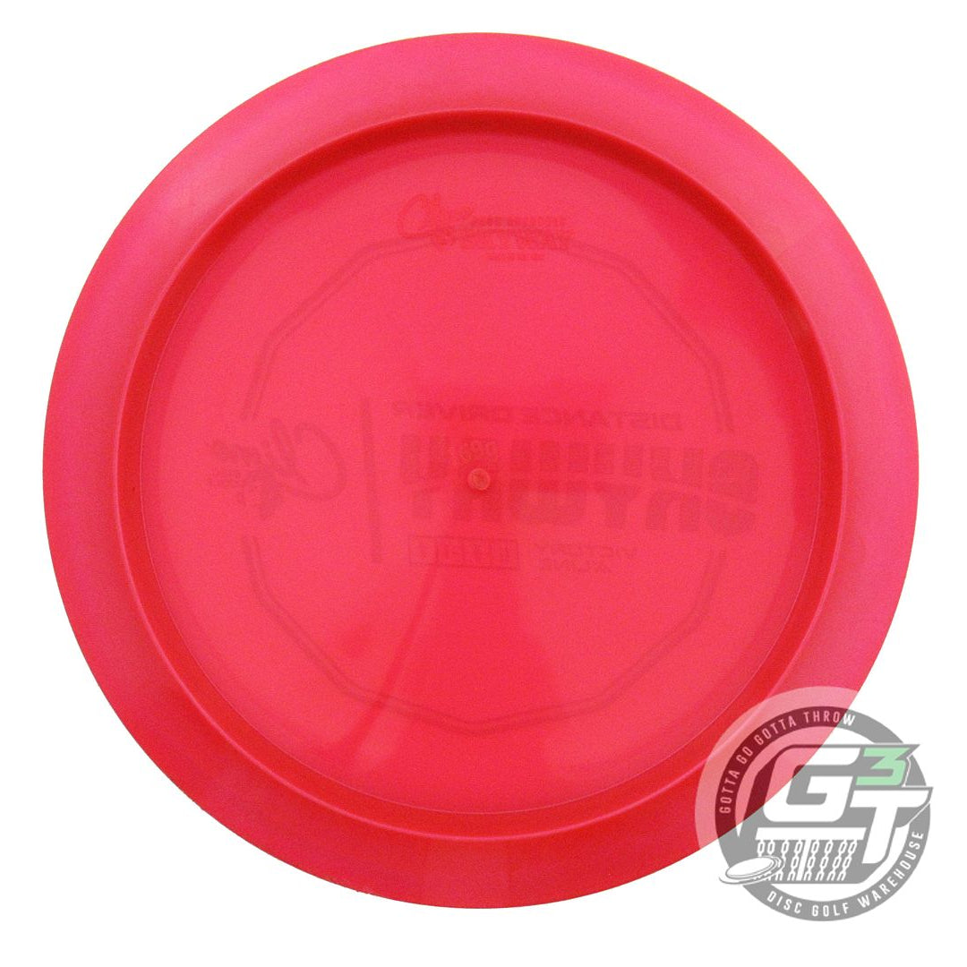 USED Climo Victory Line Skyway 169g Red Silver Foil Distance Driver Golf Disc