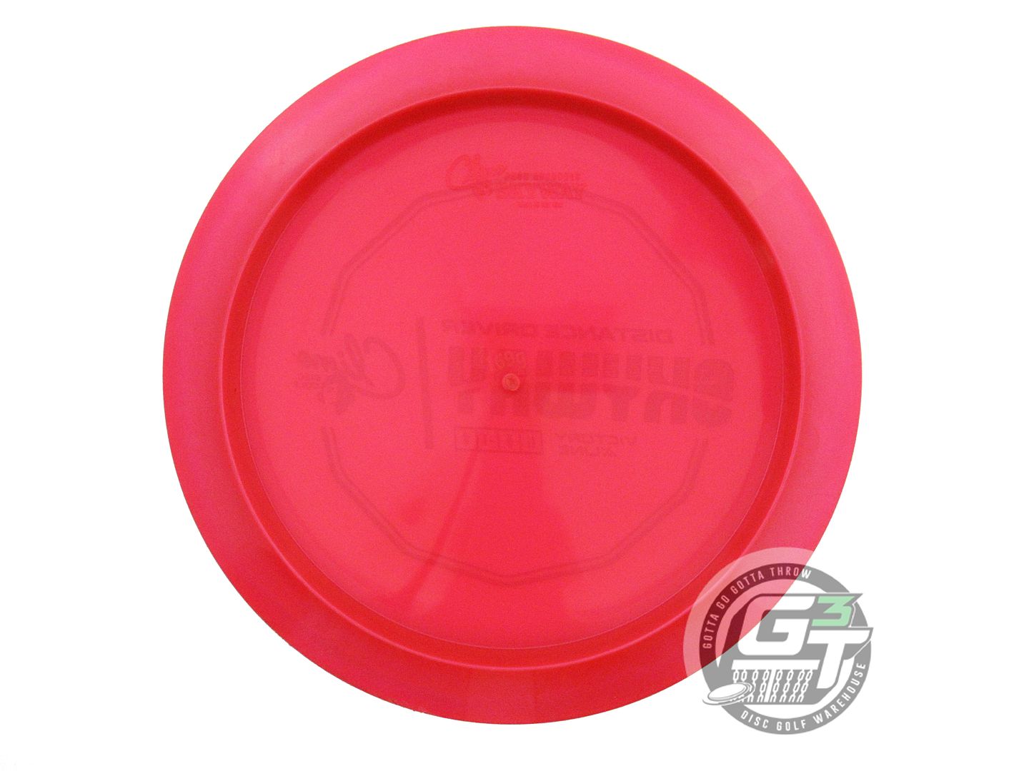 USED Climo Victory Line Skyway 169g Red Silver Foil Distance Driver Golf Disc