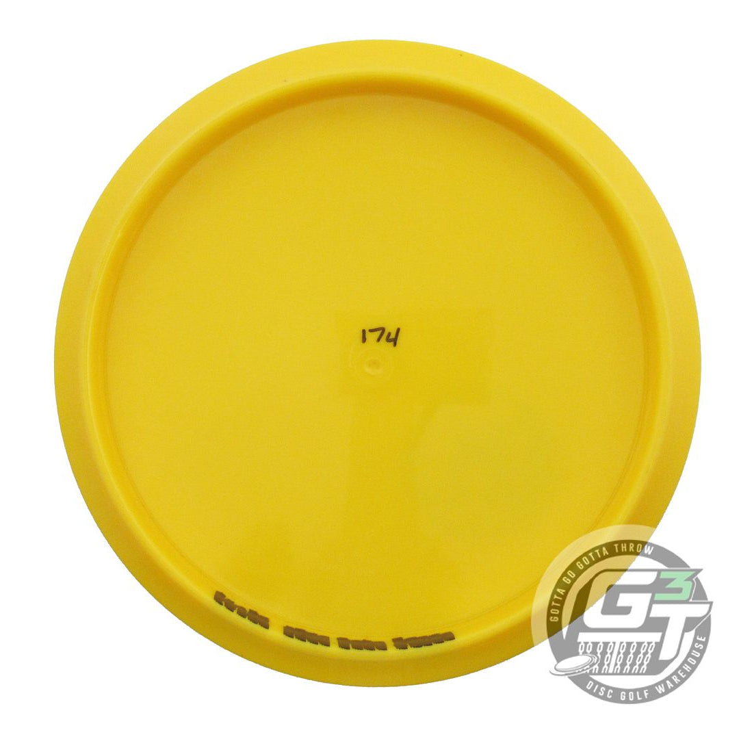 USED Kastaplast K1 Kaxe 174g Yellow Teal Foil Midrange Golf Disc