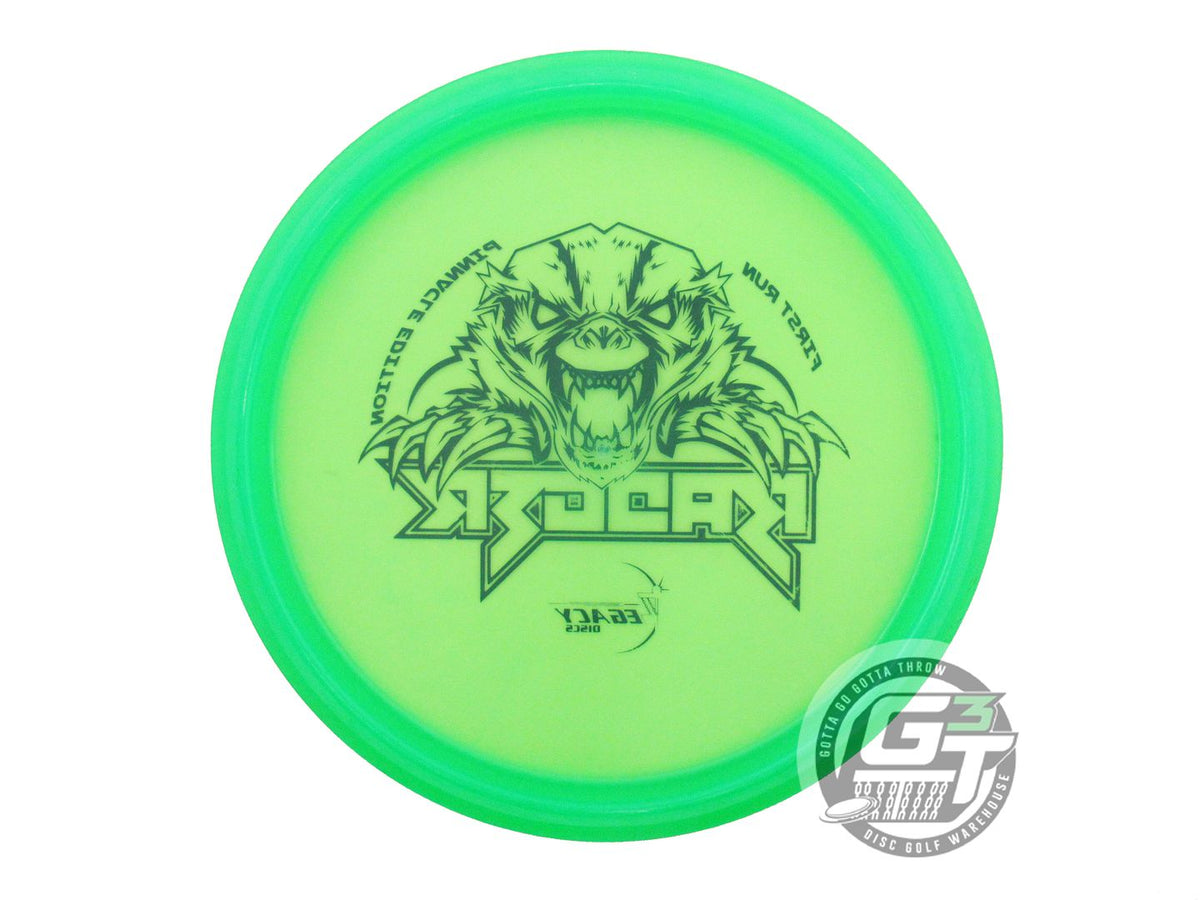 USED Legacy Discs FIRST RUN Pinnacle Badger 175g Green Black Stamp Midrange Disc
