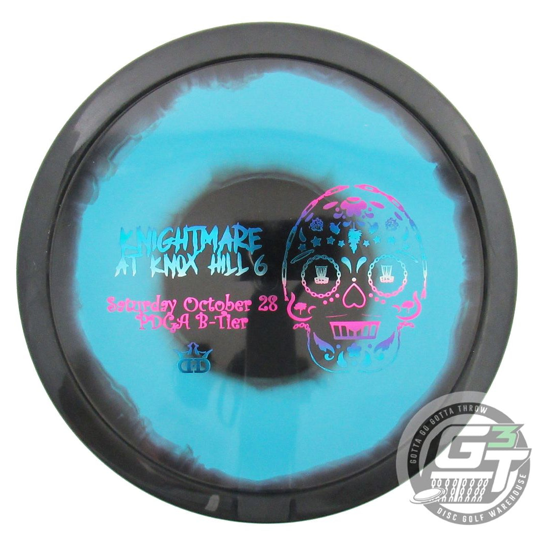 USED Dynamic Discs Fuzion Raptor Eye Slammer 173g Black-Teal Putter Golf Disc