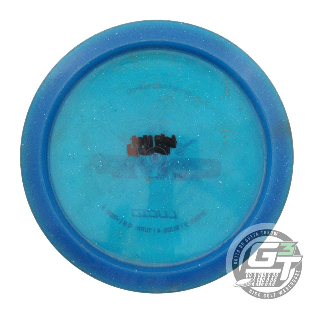 USED Dynamic Discs Lucid Convict 174g Blue Red Foil Distance Driver Golf Disc