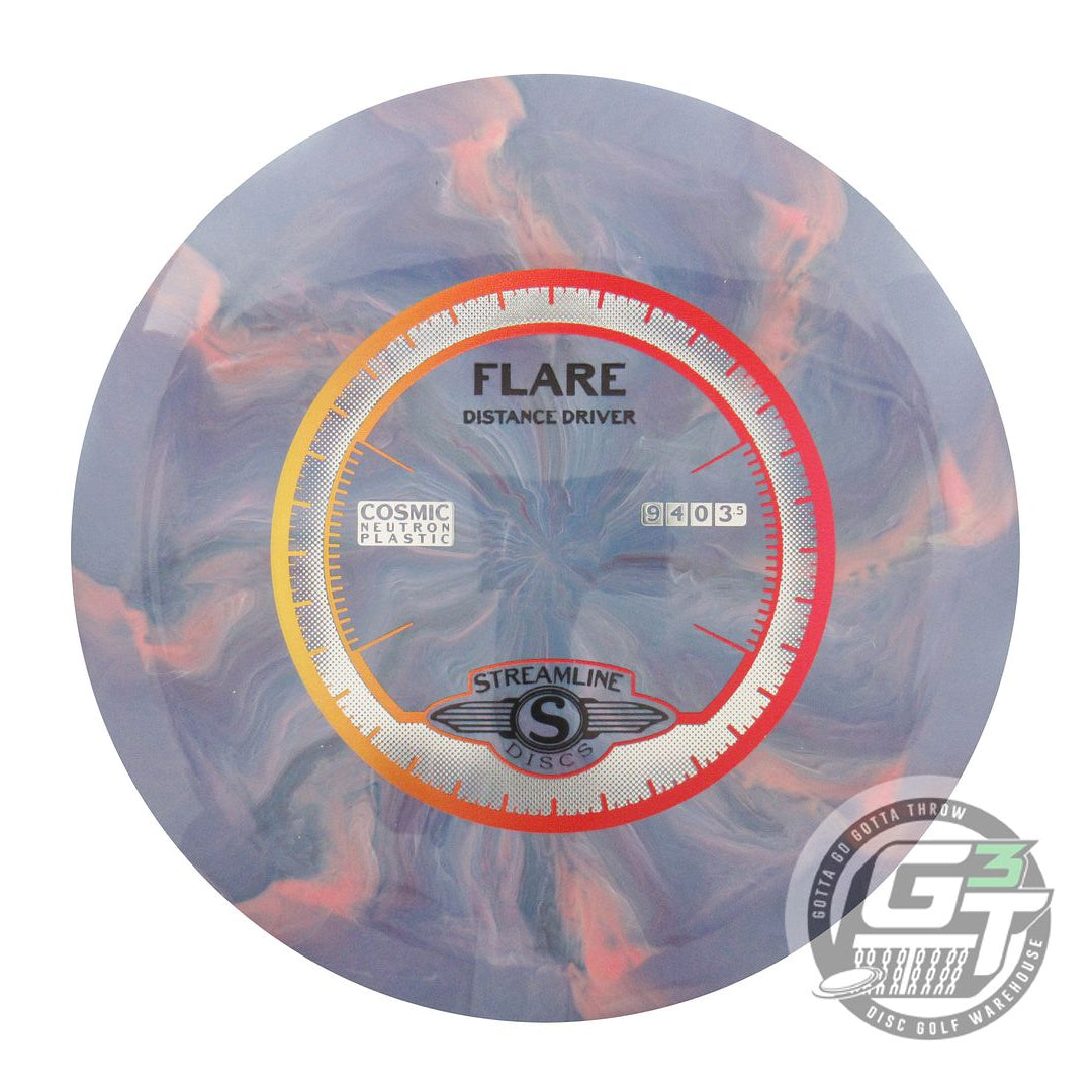 Streamline Cosmic Neutron Flare Distance Driver Golf Disc (Individually Listed)