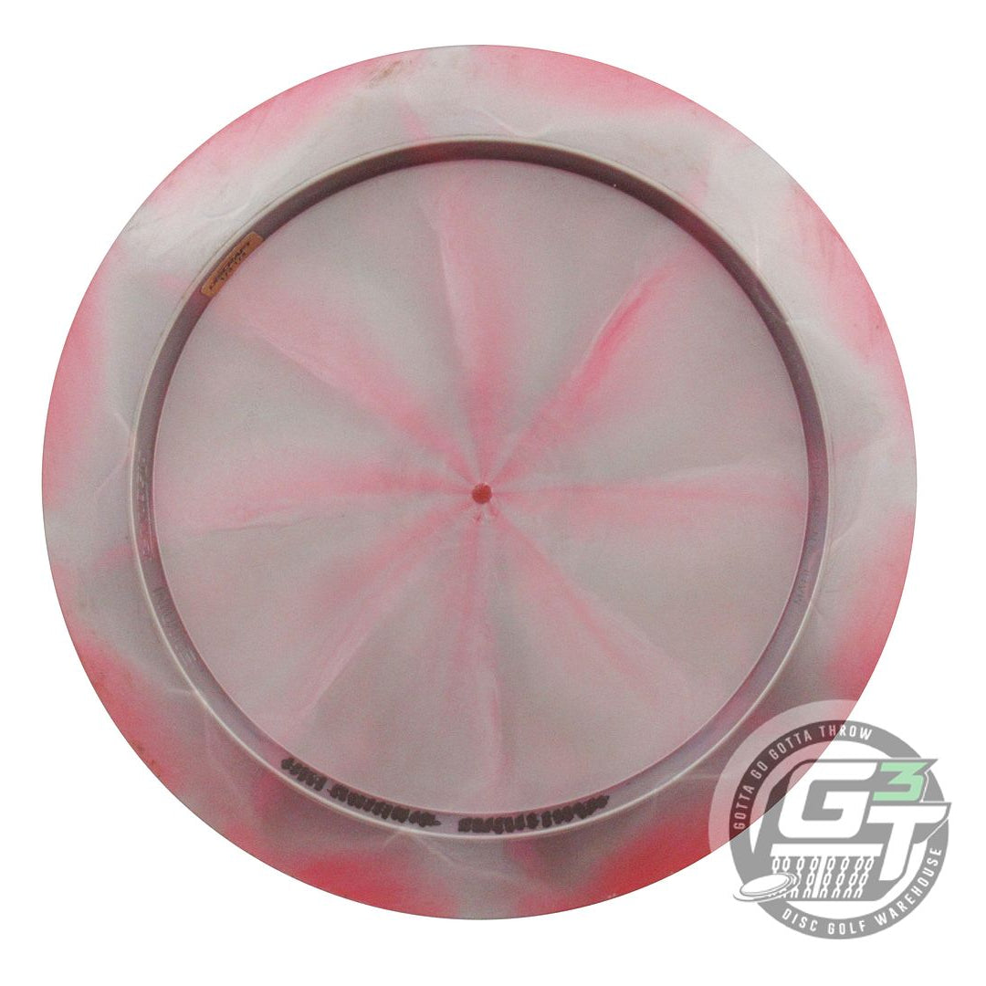 USED Discraft Titanium Nuke 177g Pink-Gray Distance Driver Golf Disc