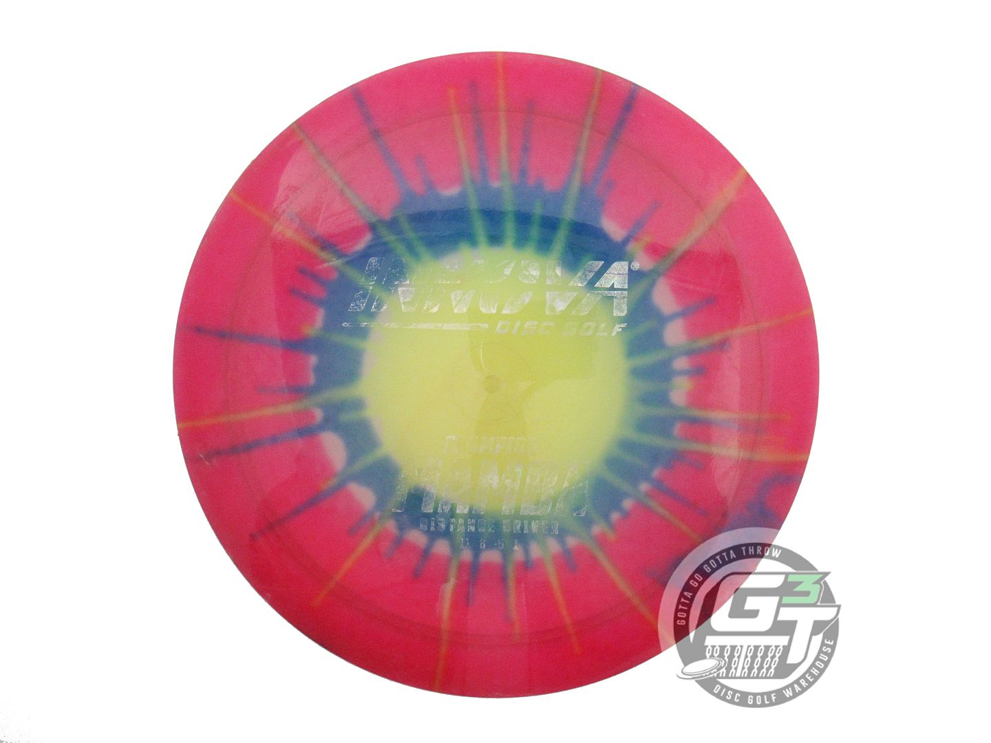 USED Innova I-DYE Champion Mamba 172g Pink Burst Distance Driver Golf Disc