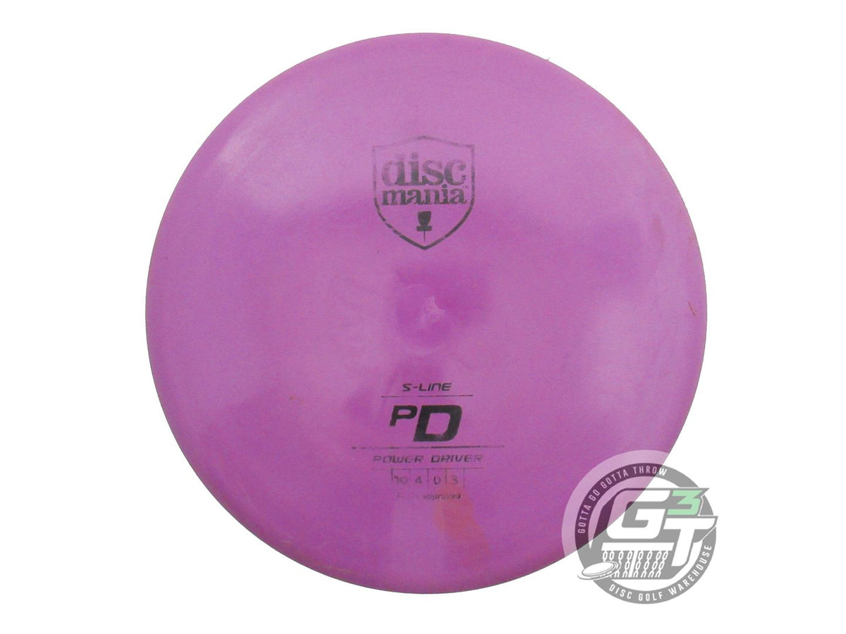 USED DiscMania S-Line PD 176g Purple Black Stamp Distance Driver Golf Disc