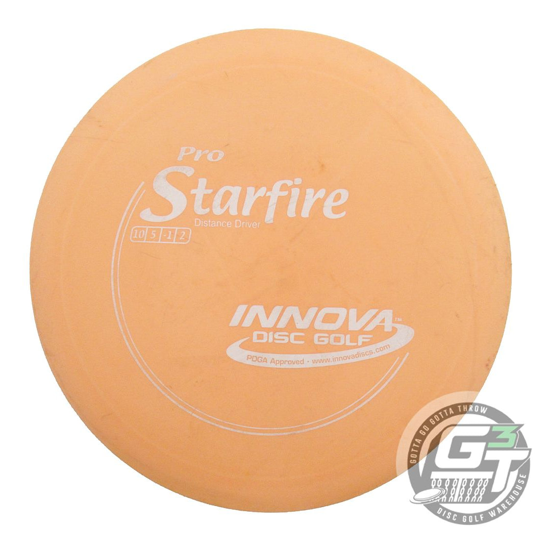 USED Innova Pro Starfire 175g Peach White Stamp Distance Driver Golf Disc