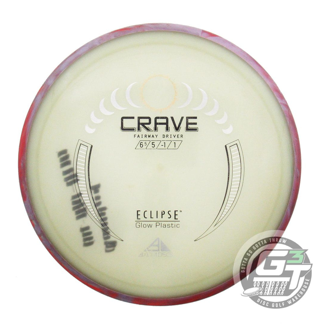 USED Axiom Discs Eclipse Proton Crave 172g Purple Rim Fairway Driver Golf Disc