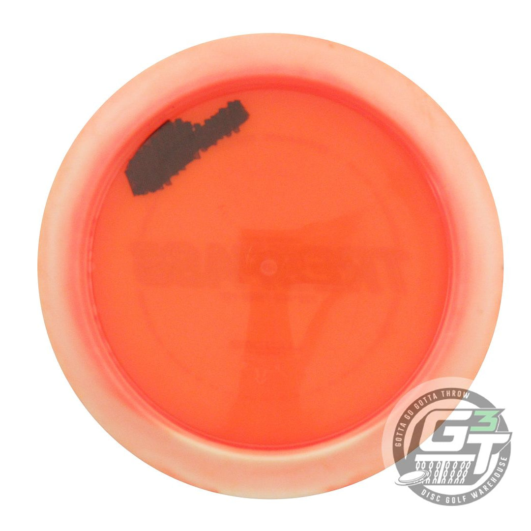 USED Dynamic Discs Lucid Ice Orbit Trespass 173g White-Orange Driver Golf Disc