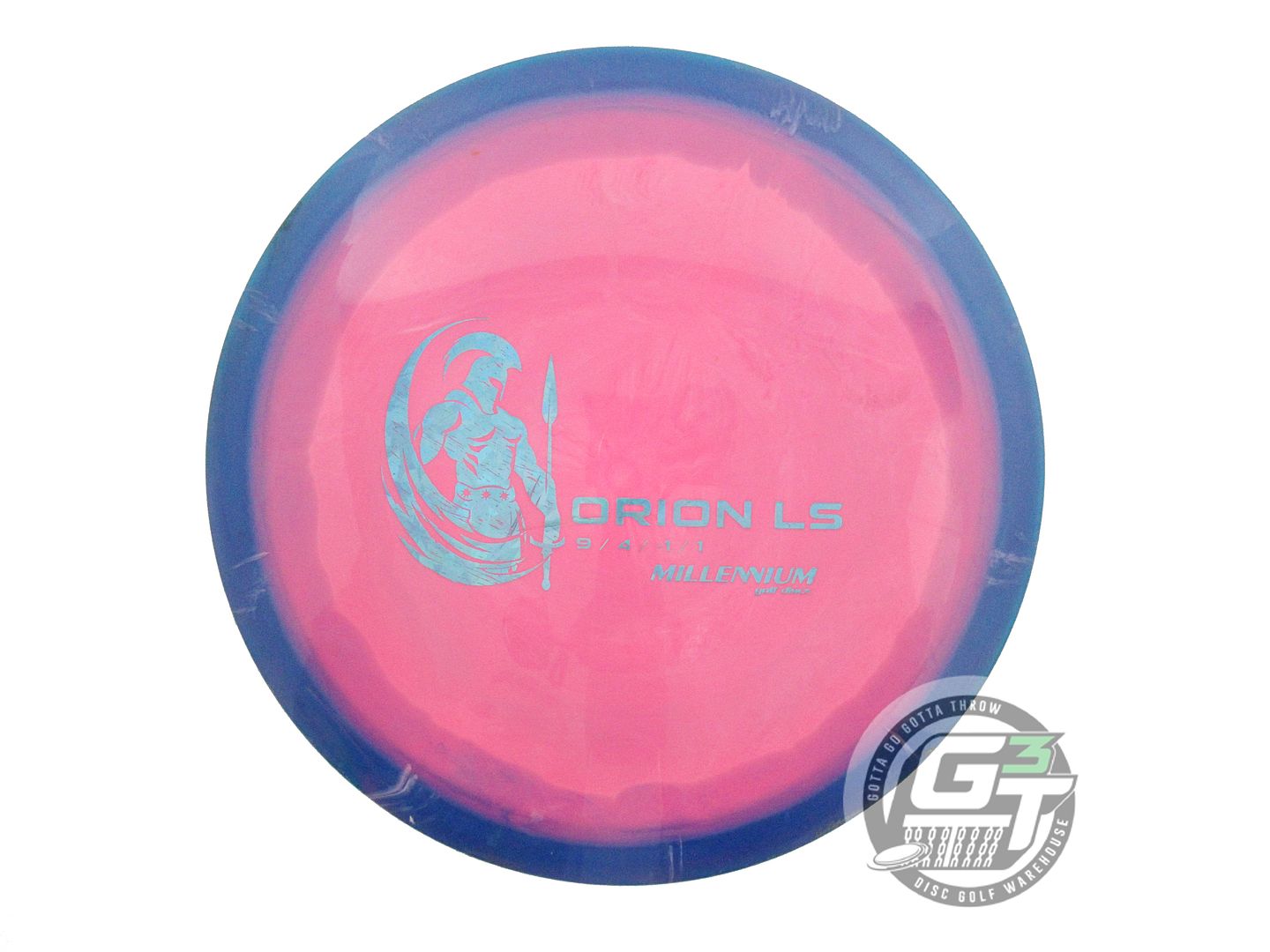 USED Millennium Helio Sirius Orion LS 167g Blue-Pink Distance Driver Golf Disc