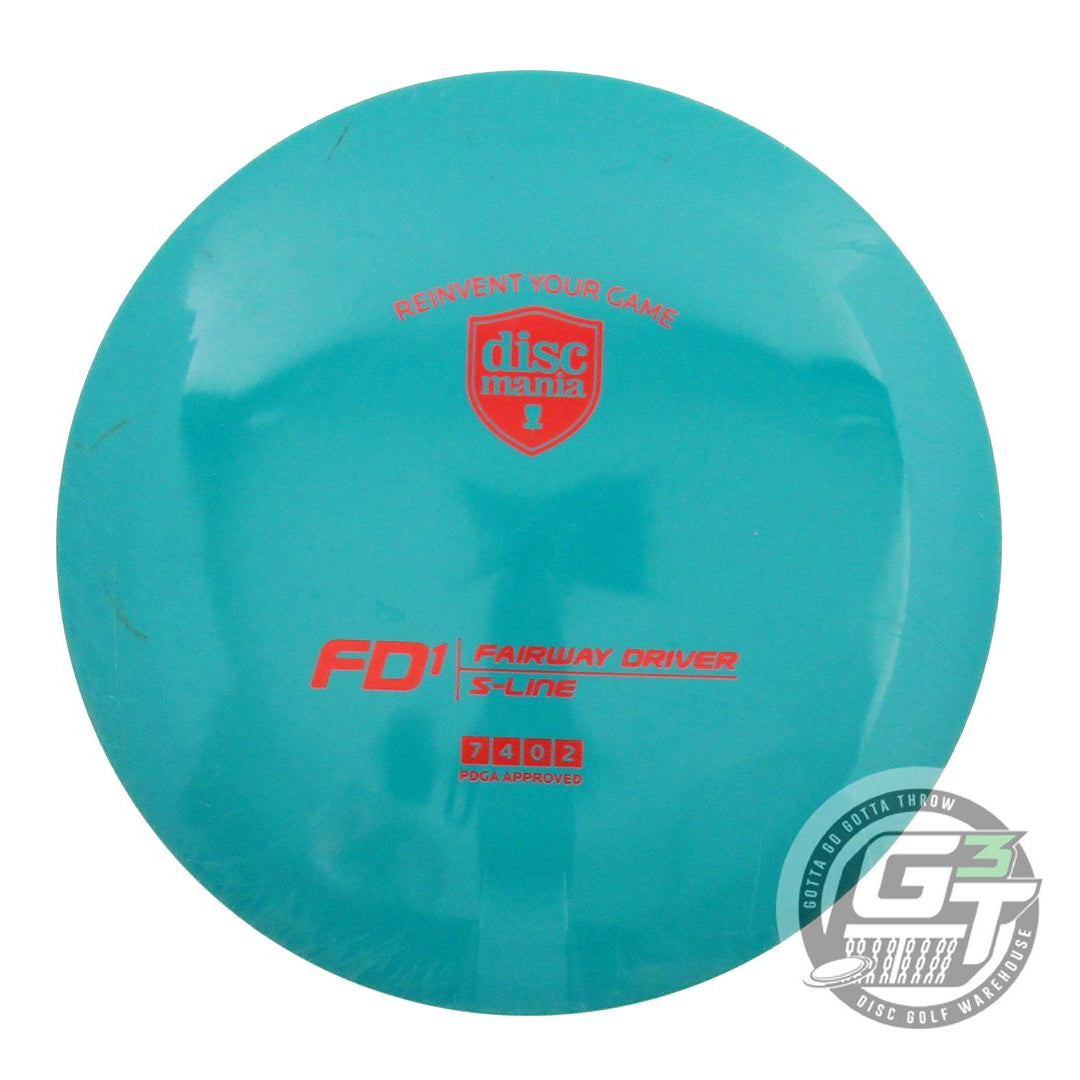 USED DiscMania S-Line FD1 169g Green Red Foil Fairway Driver Golf Disc