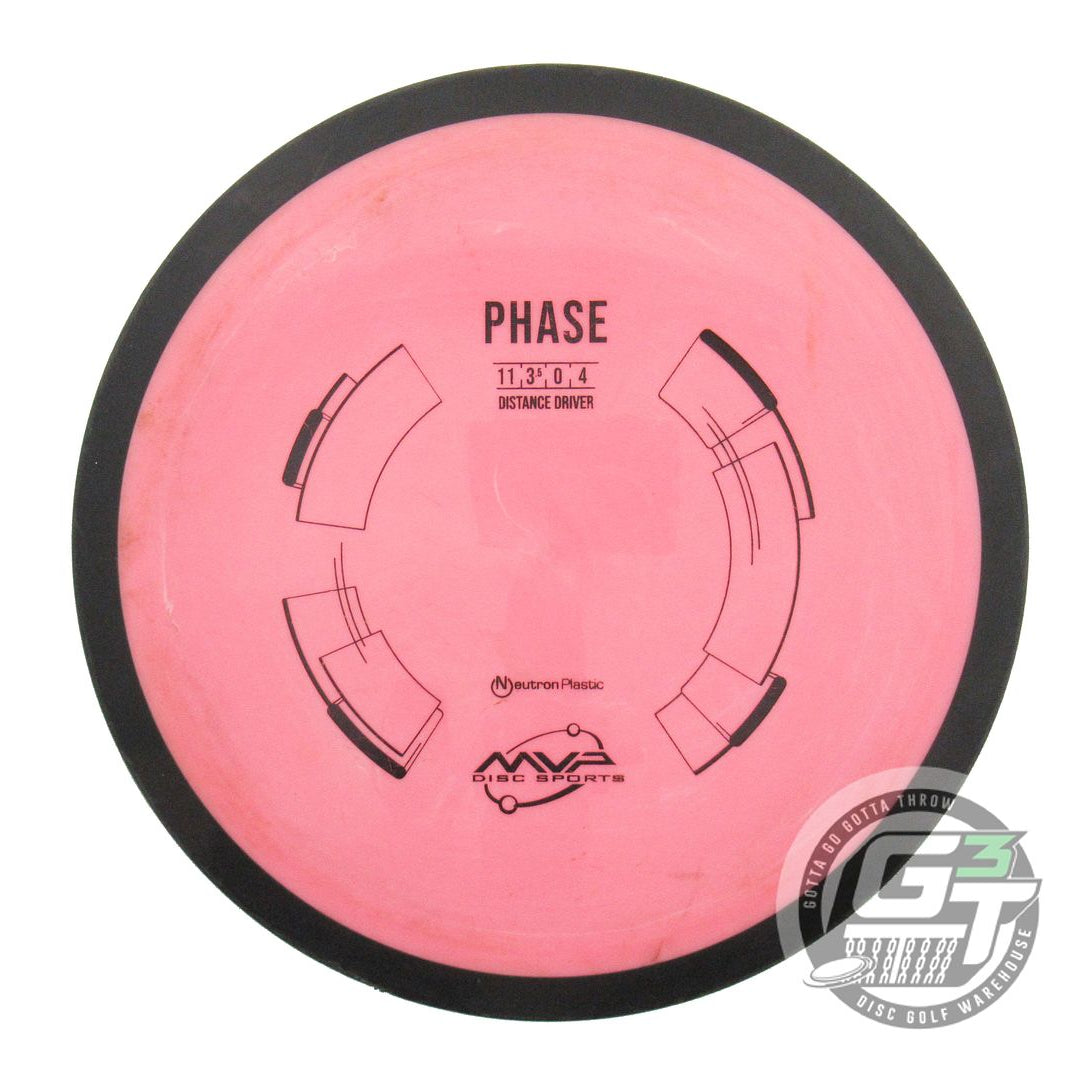 USED MVP Disc Sports Classic Neutron Phase 167g Pink Distance Driver Golf Disc