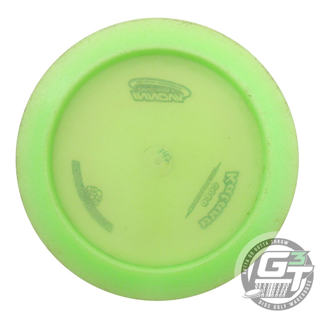 USED Innova Blizzard Katana 142g Lime Green Stamp Distance Driver Golf Disc