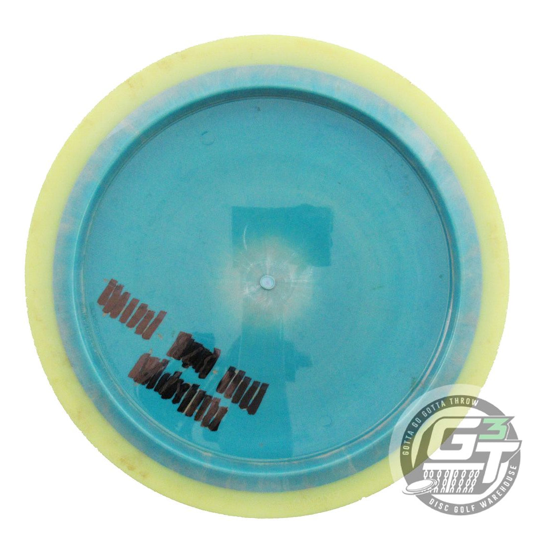 USED Axiom Discs Neutron Tenacity 172g Teal Yellow Rim Distance Driver Golf Disc