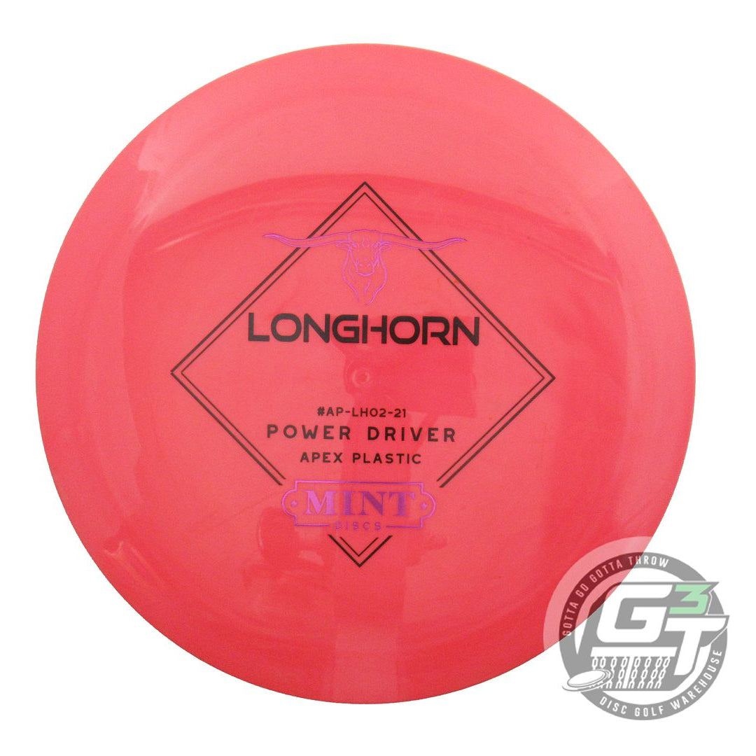 USED Mint Discs Apex Longhorn 167g Red Distance Driver Golf Disc