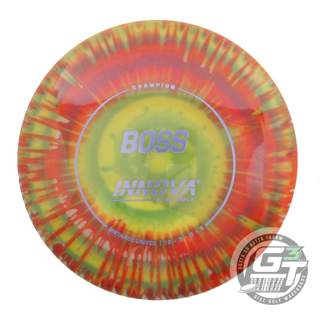 Innova I-Dye Champion Boss Distance Driver Golf Disc (Individually Listed)