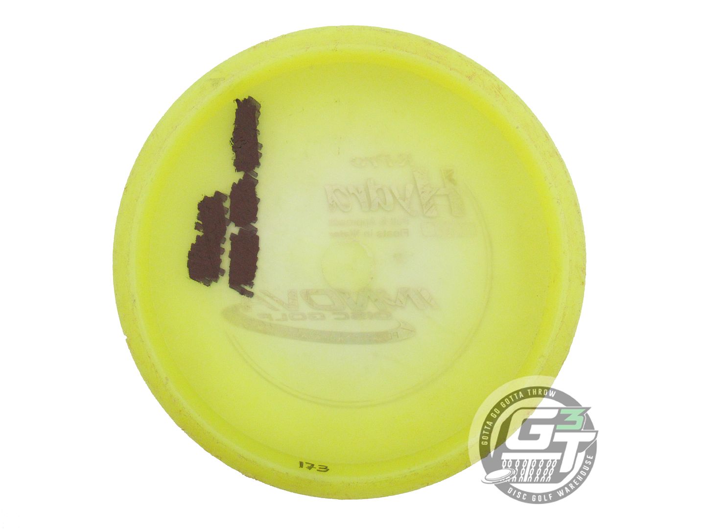 USED Innova R-Pro Hydra 173g Yellow Gold Foil Putter Golf Disc