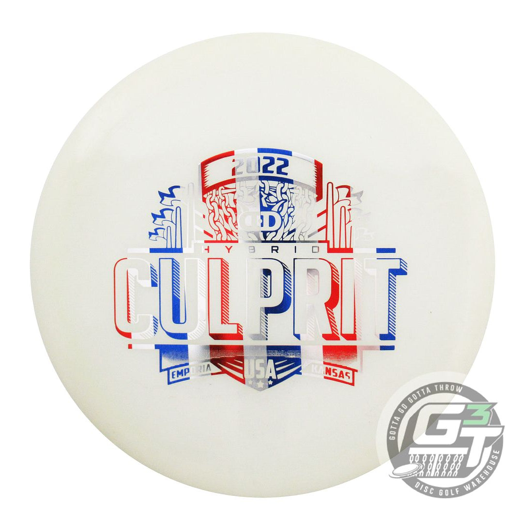 USED Dynamic Discs Hybrid Culprit 174g White Stripe Foil Midrange Disc