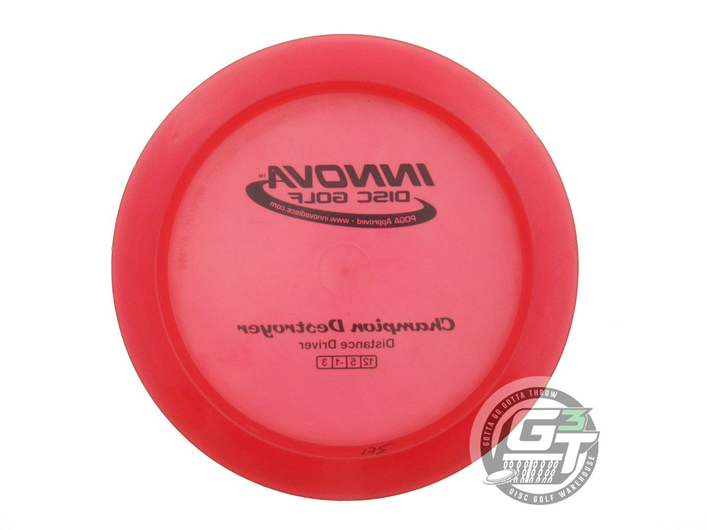 USED Innova Champion Destroyer 175g Red Black Stamp Distance Driver Golf Disc