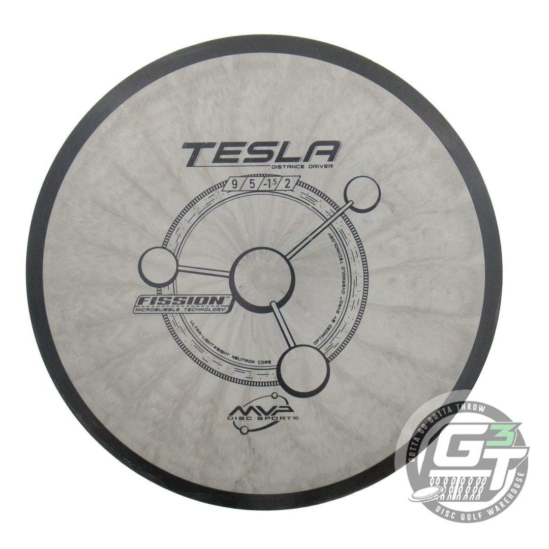USED MVP Disc Sports Fission Tesla 154g Gray Distance Driver Golf Disc