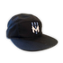 Wind Chill Five Panel Hat 3D Logo - Black