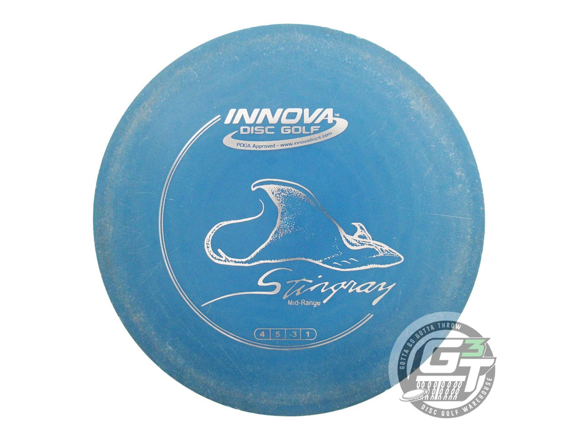USED Innova DX Stingray 166g Blue Silver Foil Midrange Golf Disc