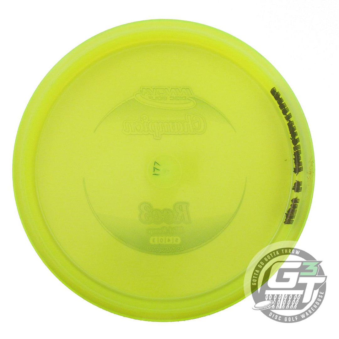 USED Innova Champion Roc3 177g Yellow Blue Foil Midrange Golf Disc