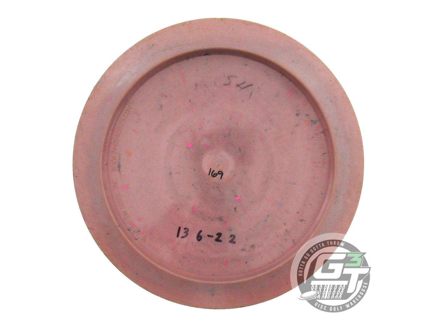 USED Innova X-OUT Splatter Star Shryke 169g Pink-Gray Distance Driver Golf Disc