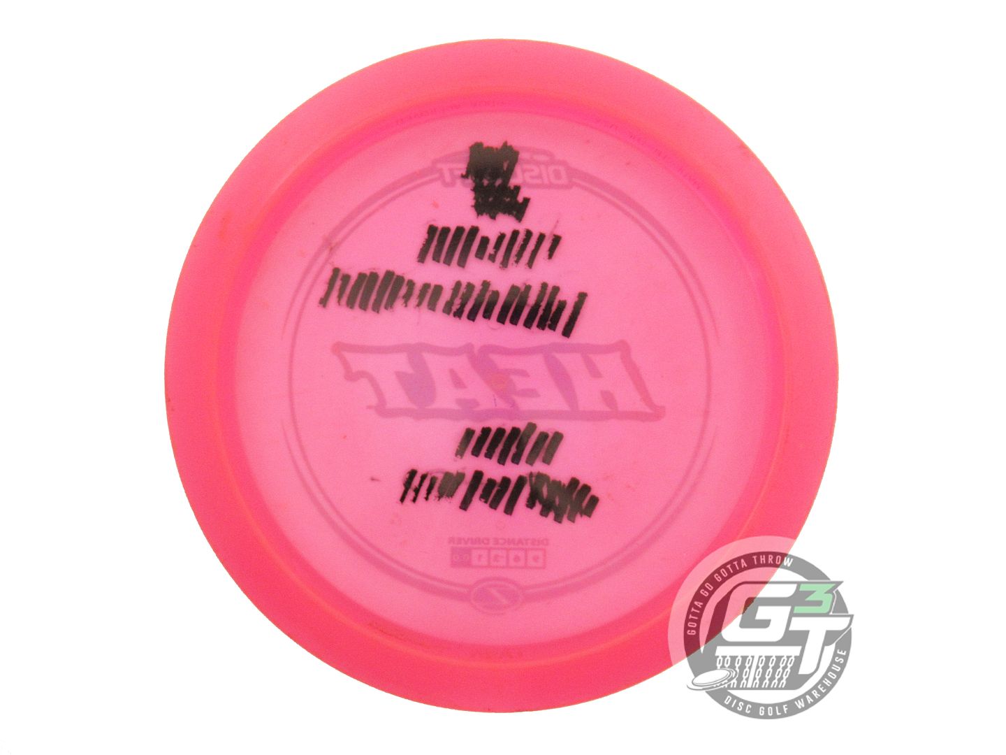 USED Discraft Z Heat 171g Pink Sky Blue Stamp Distance Driver Golf Disc