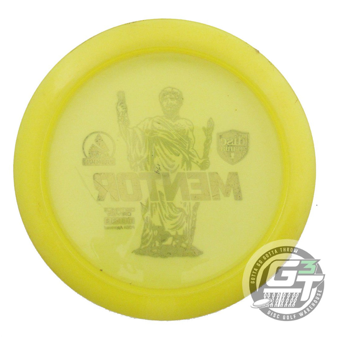 USED DiscMania Active Premium Mentor 174g Yellow Black Stamp Driver Disc