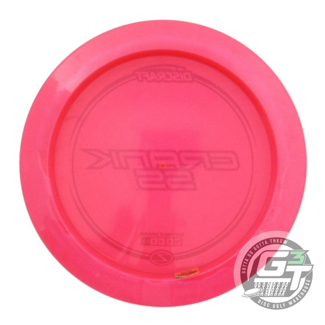 USED Discraft Z Crank SS 173g Pink Green Foil Distance Driver Golf Disc
