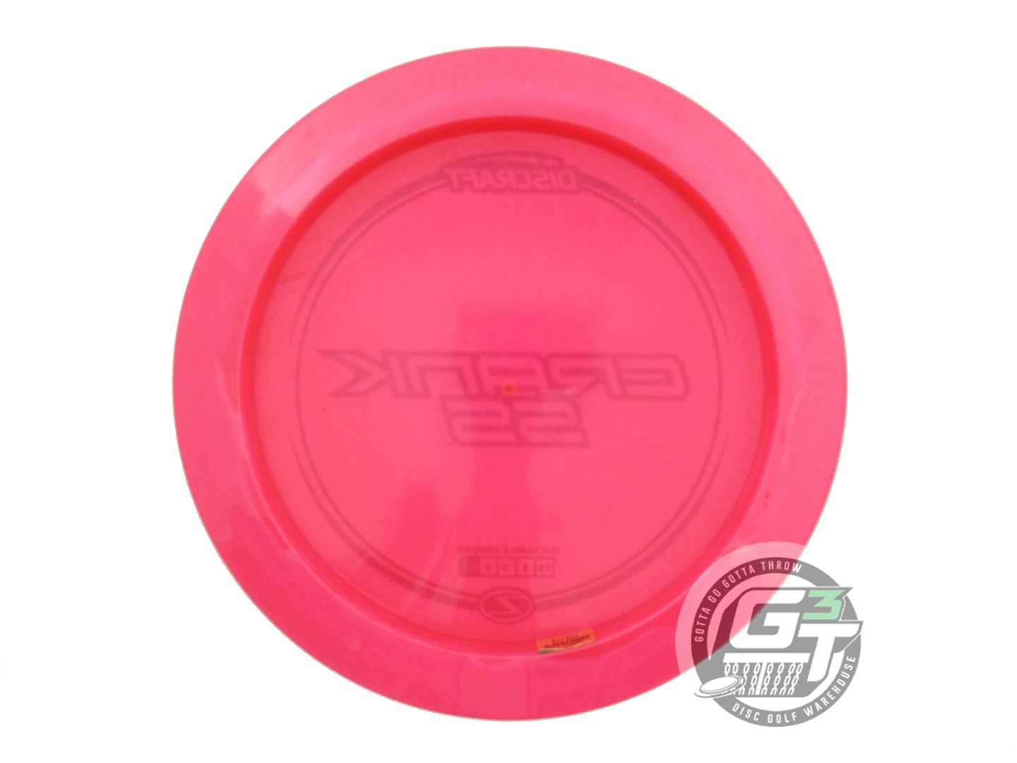 USED Discraft Z Crank SS 173g Pink Green Foil Distance Driver Golf Disc
