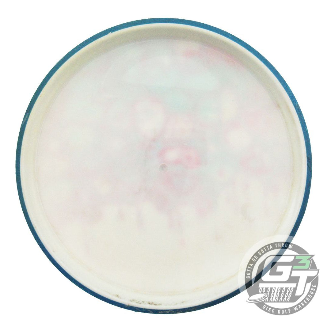 USED Axiom Discs Neutron Proxy 172g White HOME DYED Blue Rim Putter Golf Disc