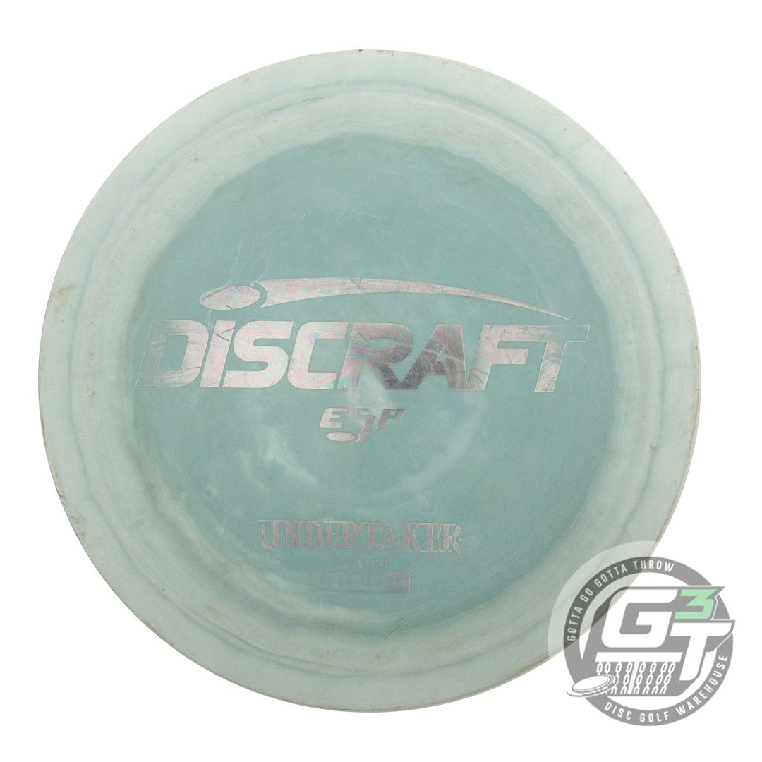 USED Discraft ESP Undertaker 173g Cream-Seafoam Oil Slick Distance Driver Disc