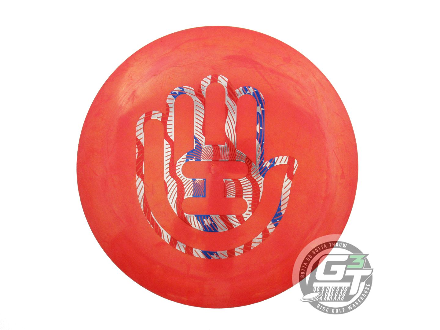 USED Dynamic Discs HANDEYE Fuzion Sheriff 172g Red Flag Foil Driver Golf Disc