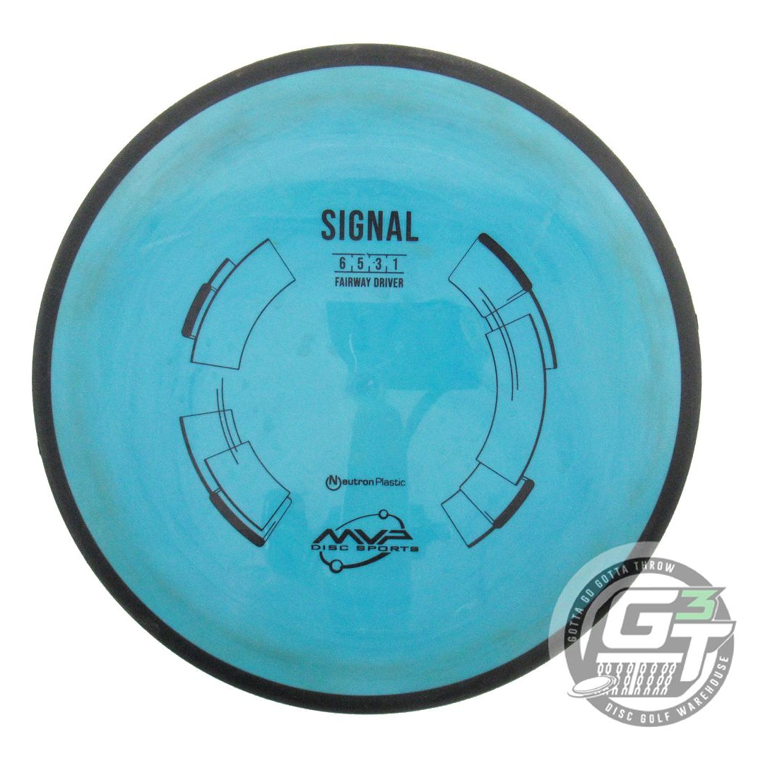 USED MVP Disc Sports Neutron Signal 162g Teal Fairway Driver Golf Disc
