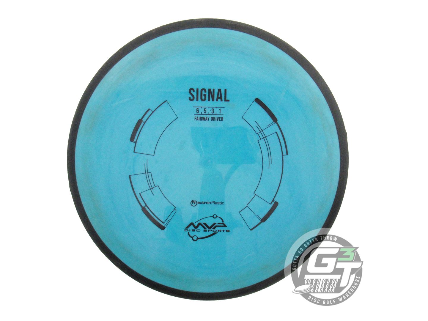 USED MVP Disc Sports Neutron Signal 162g Teal Fairway Driver Golf Disc