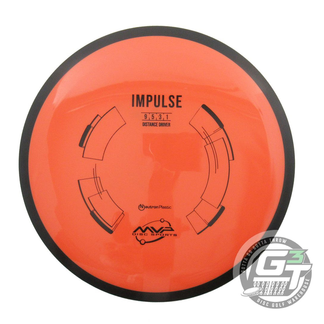 MVP Neutron Impulse Distance Driver Golf Disc (Individually Listed)