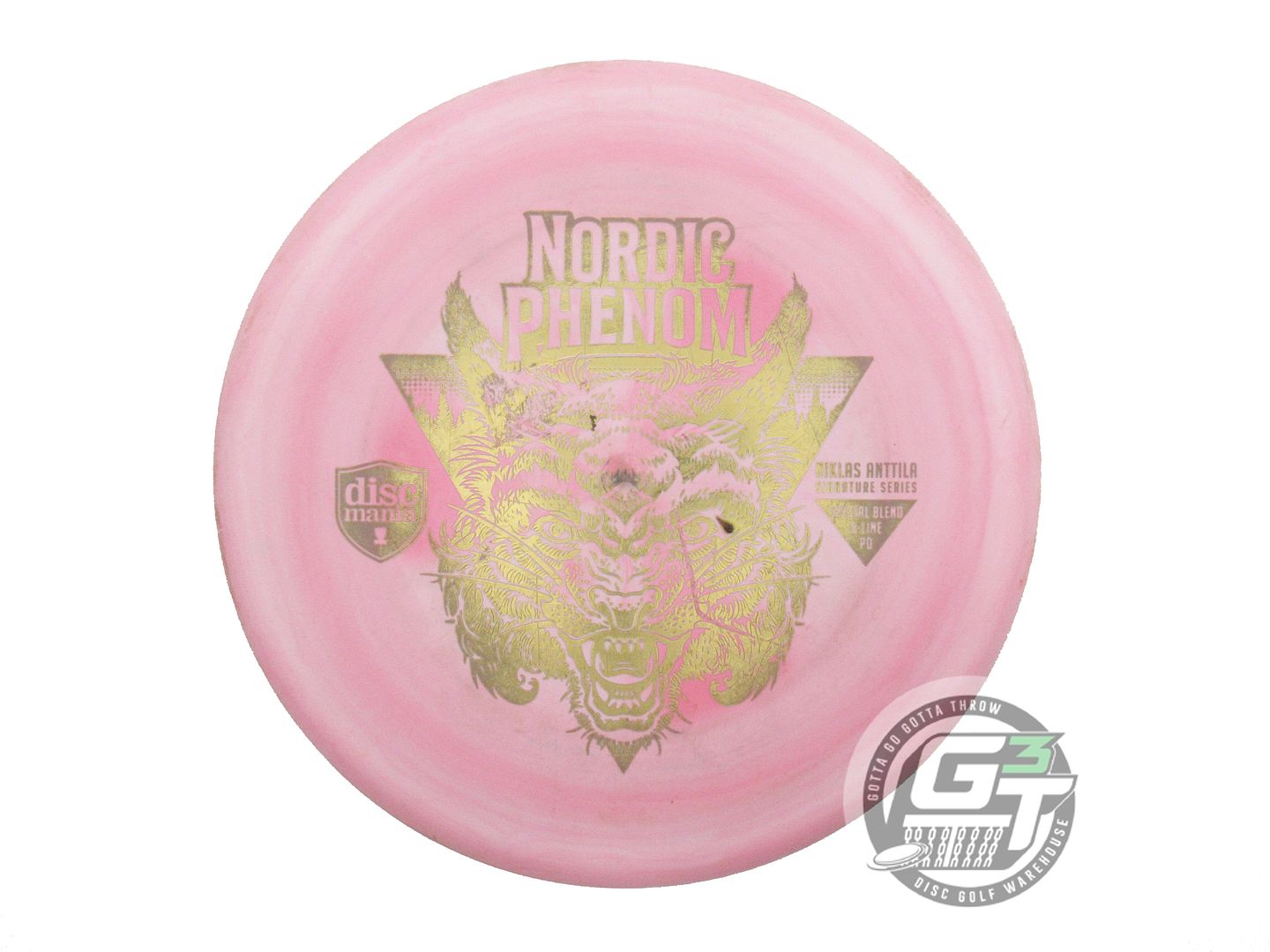 USED DiscMania NORDIC PHENOM Special Blend S-Line PD 176g Pink Driver Golf Disc