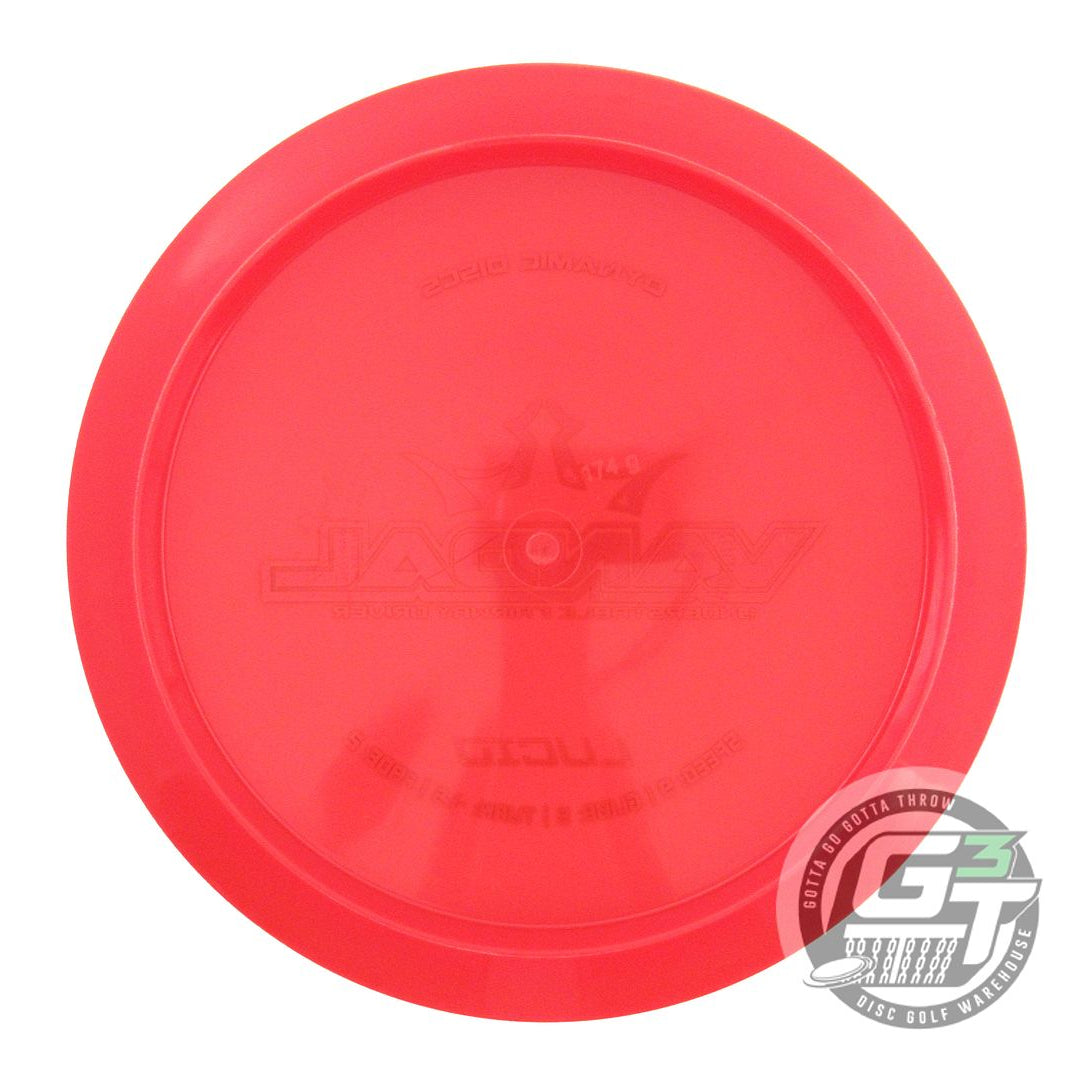 USED Dynamic Discs Lucid Vandal 174g Red Teal Foil Distance Driver Golf Disc
