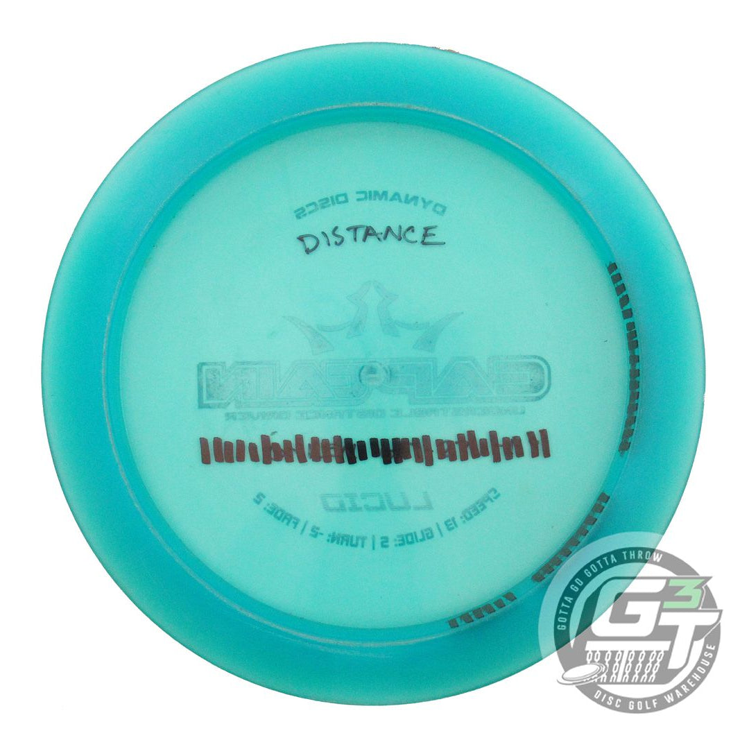 USED Dynamic Discs Lucid AIR Captain 175g Teal Teal Foil Distance Driver Disc