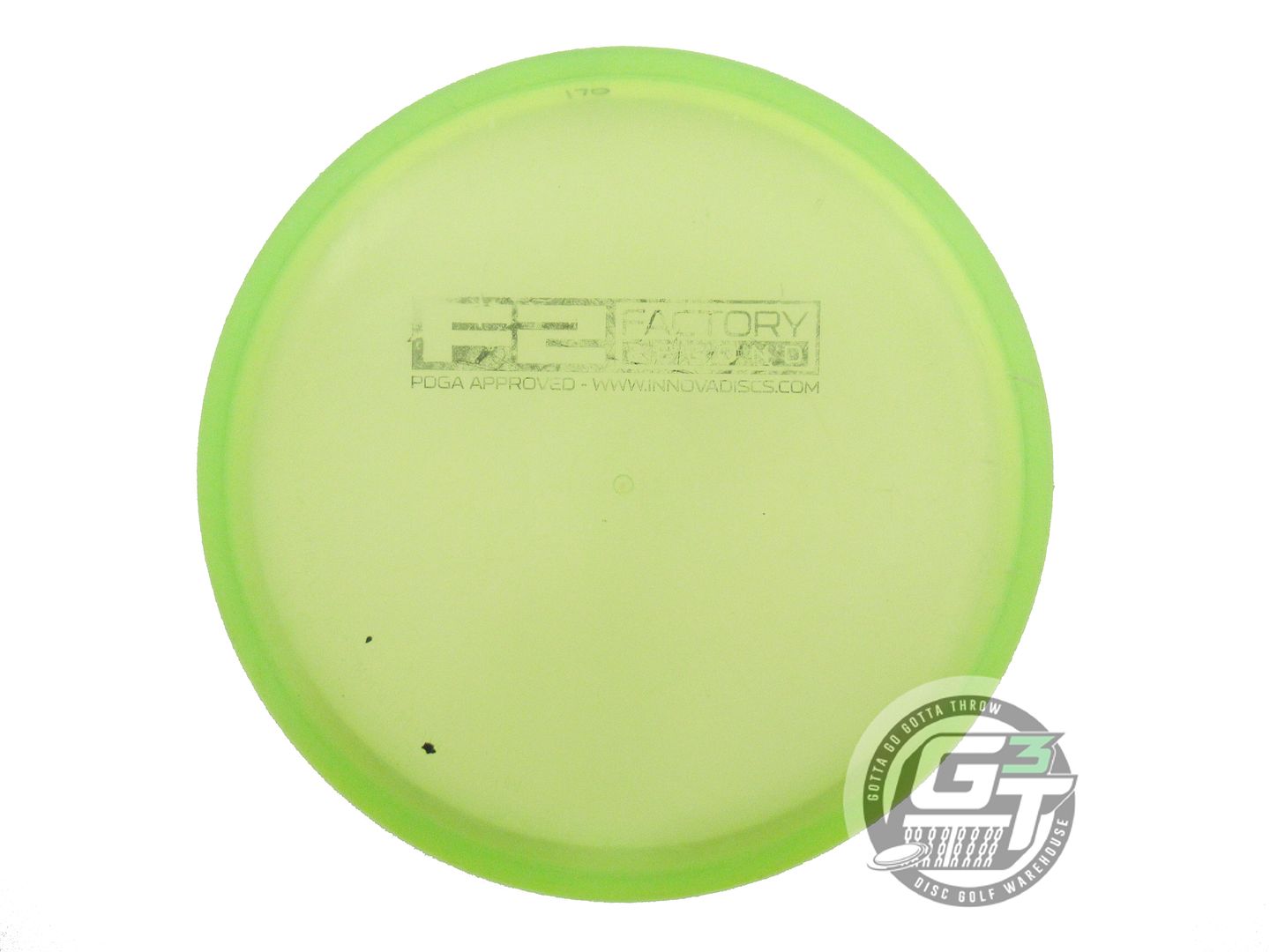 USED Innova X-OUT Champion Aviar 170g Lime Putter Golf Disc