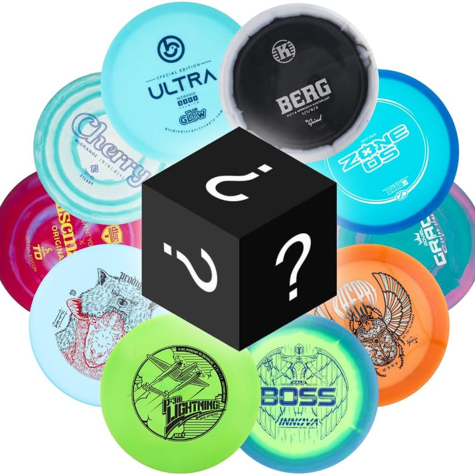 Disc Golf Mystery Box – Assorted Discs from Top Brands - Gotta Go Gotta Throw