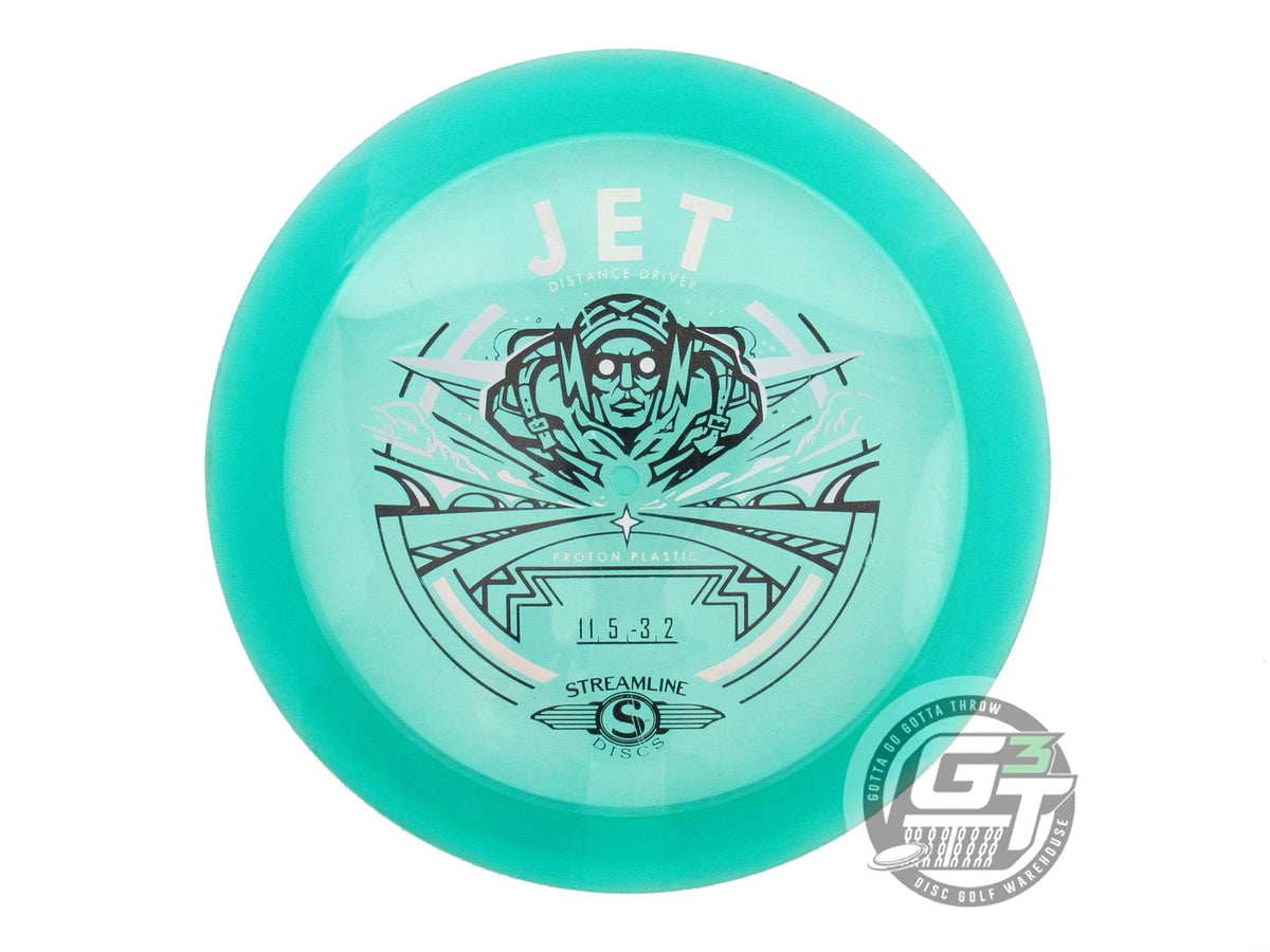 USED Streamline Discs Proton Jet 168g Green Distance Driver Golf Disc
