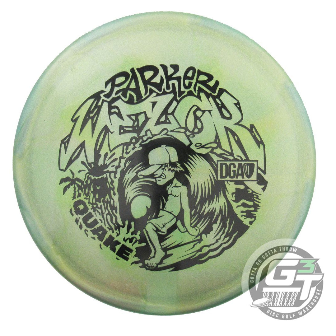 DGA Limited Edition 2024 Tour Series Parker Welck Swirl Tour Series Quake Midrange Golf Disc (Individually Listed)