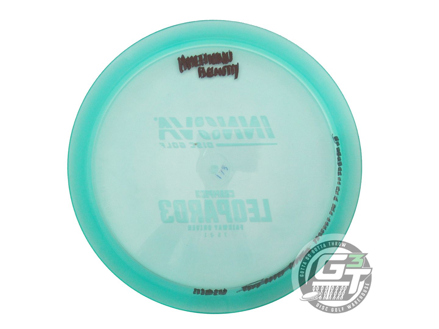 USED Innova Champion Leopard3 173g Seafoam White Stamp Fairway Driver Golf Disc