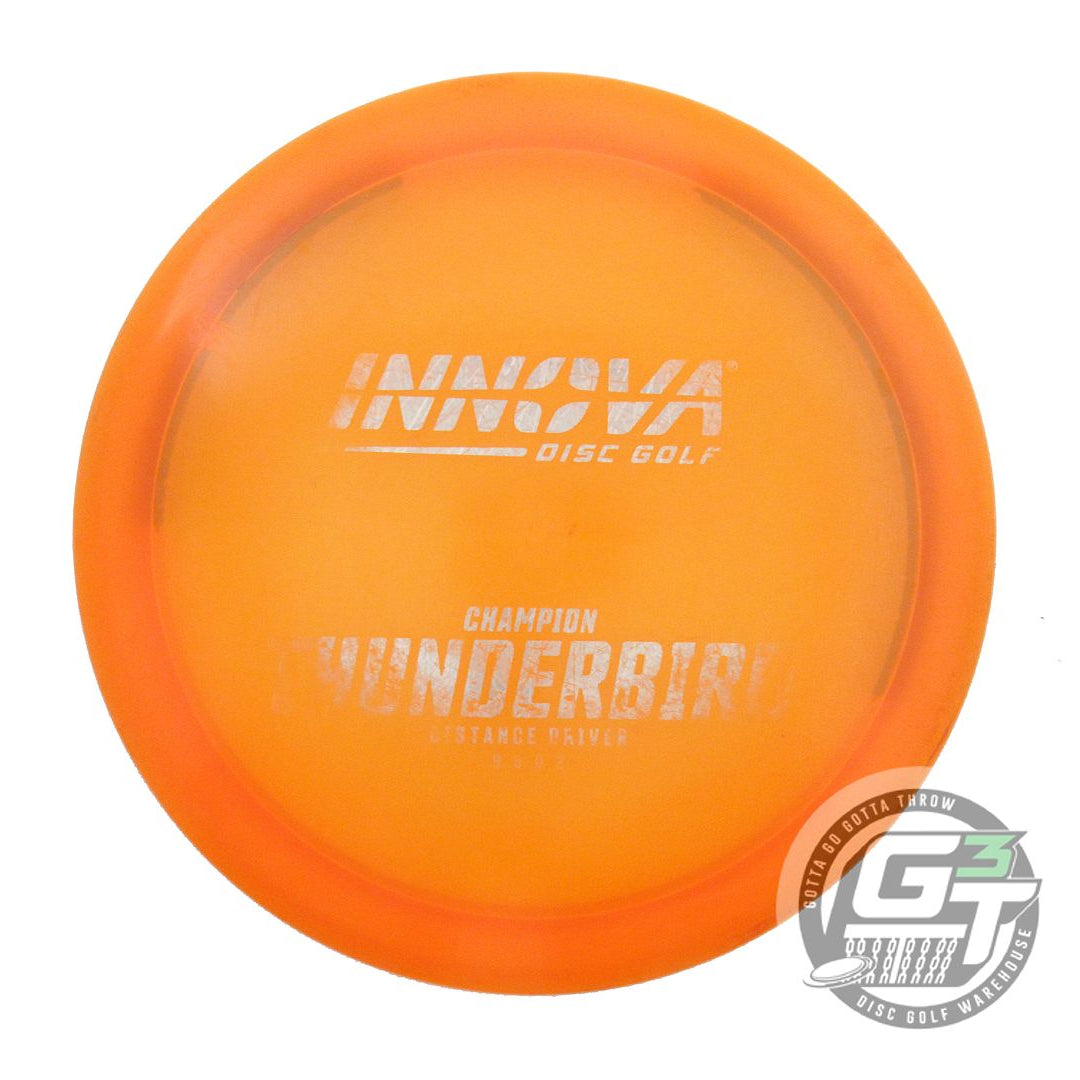 USED Innova Champion Thunderbird 167g Orange Silver Foil Distance Driver Disc